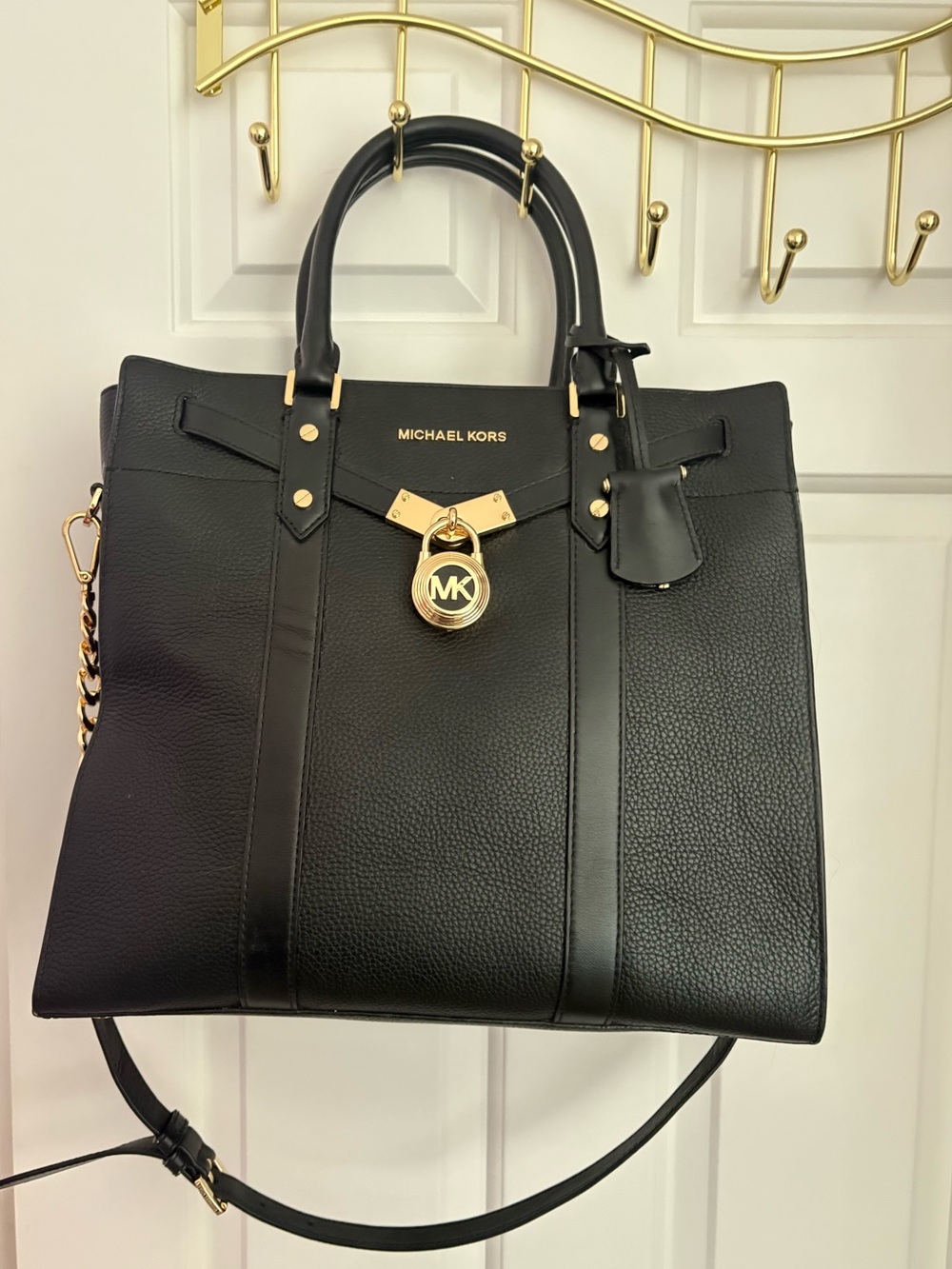 Michael Kors Nouveau Hamilton Large Satchel